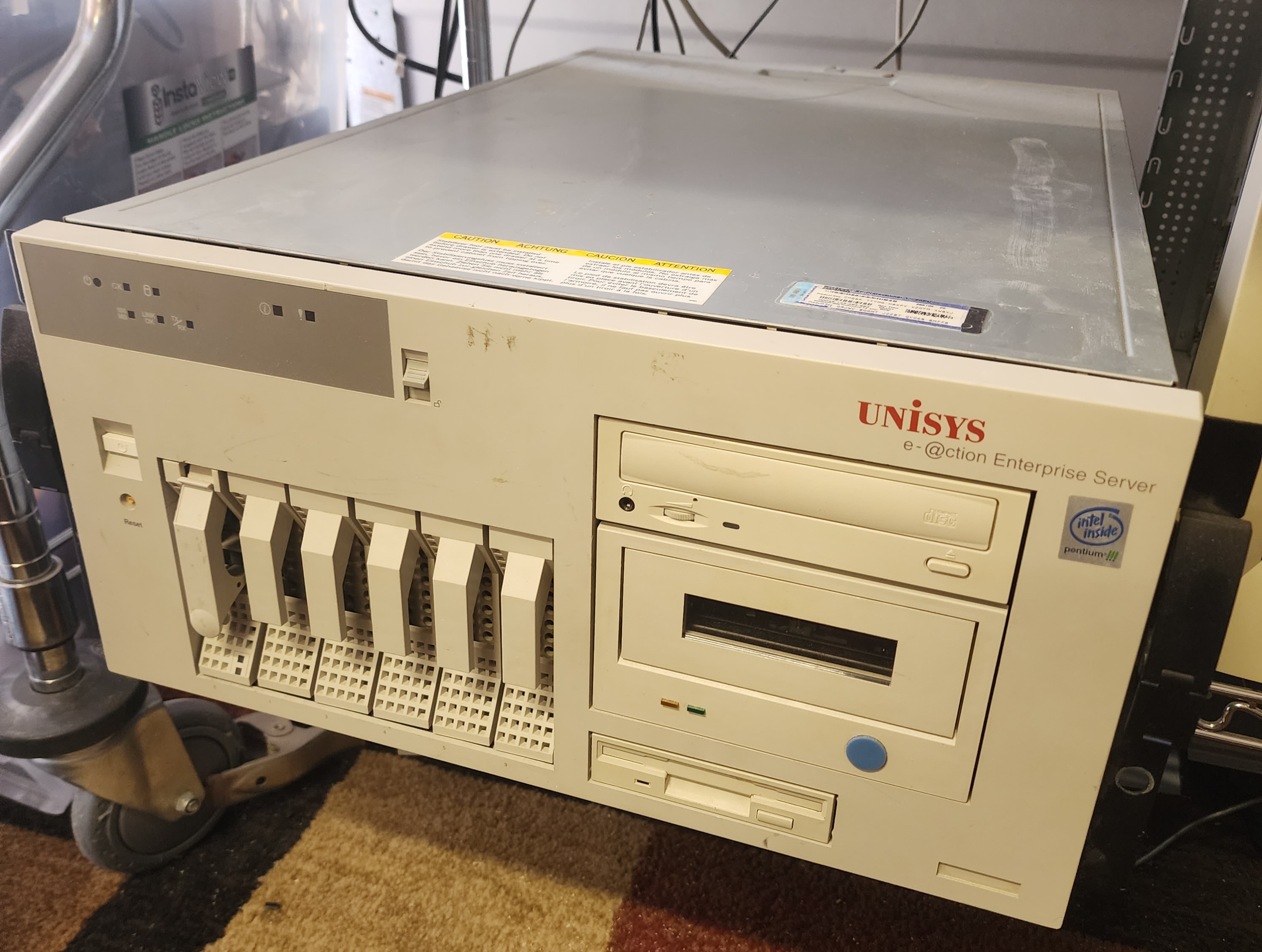 Unisys e-@ction server